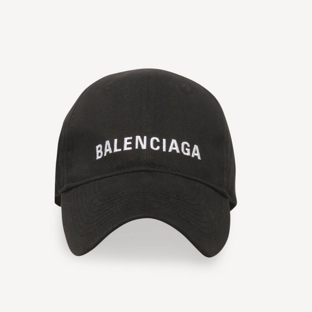 Balenciaga Cap in Black/white